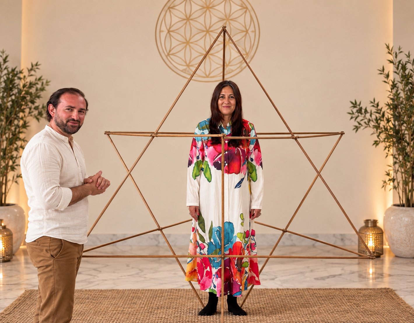 Construcción Estrella Merkaba