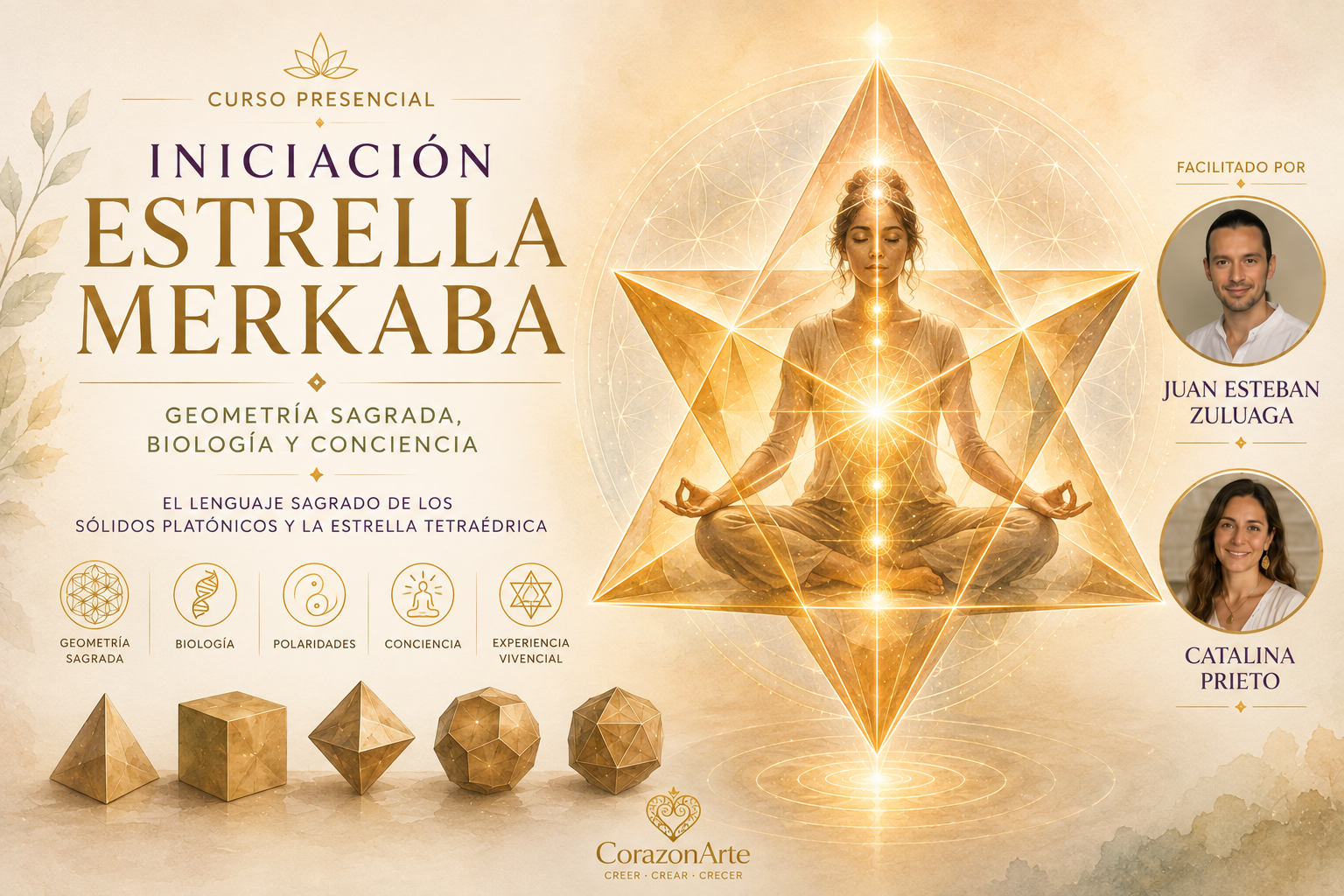Iniciación Estrella Merkaba con facilitadores