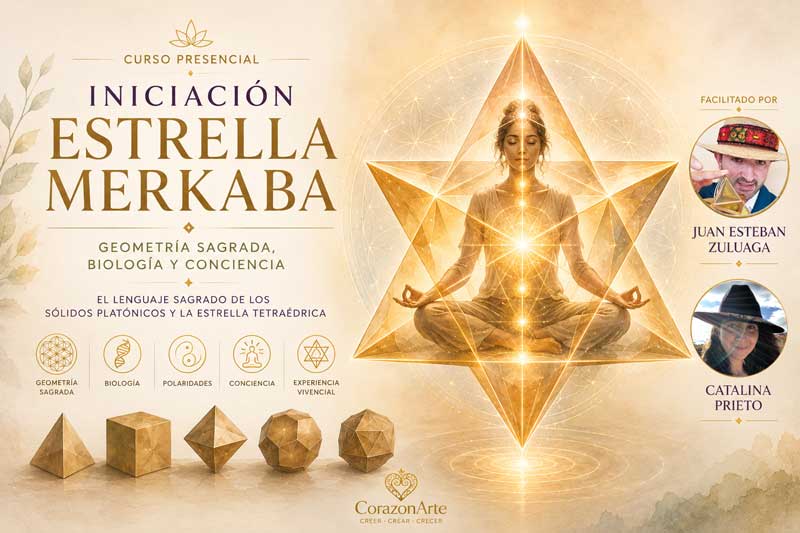 Curso presencial Iniciación Estrella Merkaba